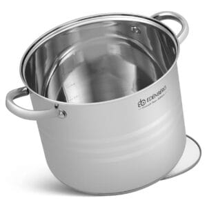 Garnek ze stali nierdzewnej 7.3L z uchwytami, element zestawu 3-częściowego Edenberg