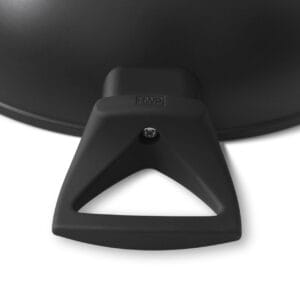 Garnek aluminiowy z pokrywką 28 cm, nieprzywierająca powłoka, czarne ergonomiczne uchwyty