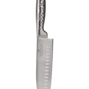 Nóż szefa kuchni ze stali węglowej, 20 cm, z ergonomicznym uchwytem, część zestawu Edenberg ze stojakiem