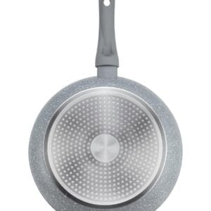 Szara patelnia ceramiczna 28 cm z nieprzywierającą powłoką, część zestawu garnków i patelni 6.66l