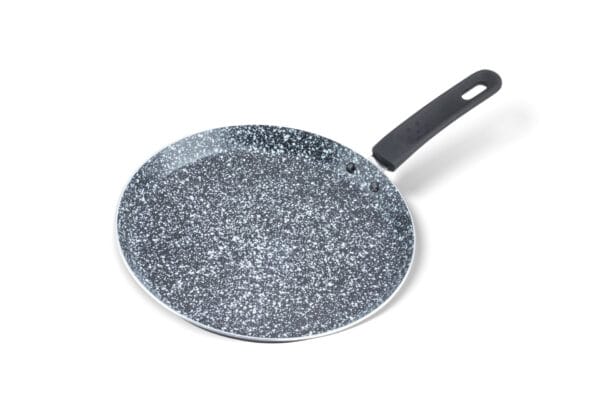 Patelnia do naleśników 28 cm z ceramiczno-marmurkową powłoką nieprzywierającą, uchwyt, indukcja