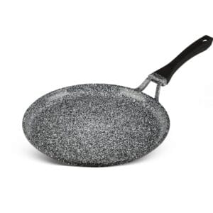 Czarna patelnia do naleśników 28 cm z ceramiczno-granitową powłoką nieprzywierającą