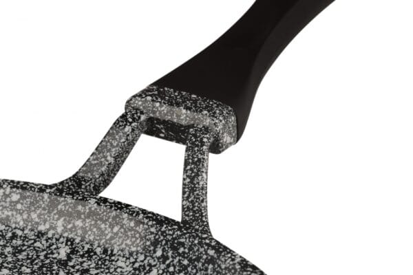 Czarna patelnia do naleśników 28 cm z ceramiczno-granitową powłoką nieprzywierającą