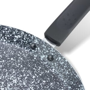 Ceramiczna patelnia do naleśników 28 cm z nieprzywierającą powłoką i uchwytem