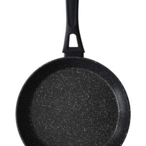 Czarna patelnia granitowa 24 cm marki Edenberg z marmurową powłoką nieprzywierającą