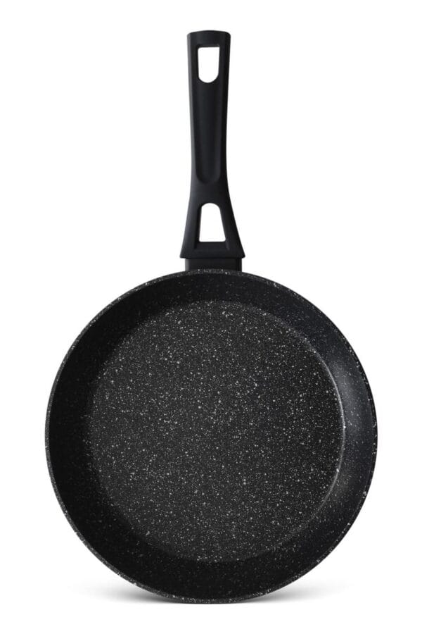 Czarna patelnia granitowa 24 cm marki Edenberg z marmurową powłoką nieprzywierającą