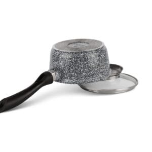 Rondel z pokrywką 1,3 l, średnica 16 cm, ceramiczno-granitowy - część zestawu garnków Edenberg