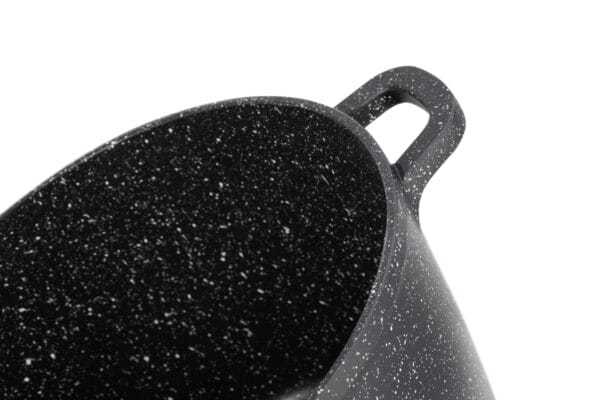 Rondel aluminiowy 6.2l z marmurkową powłoką non-stick, kompatybilny z indukcją