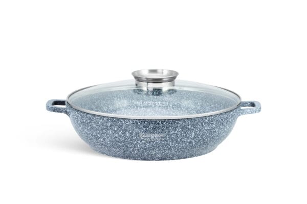Garnek na indukcję 3.3l Edenberg EB-8041 z ceramiczno-granitową powłoką non-stick, idealny do gotowania na każdej kuchence.